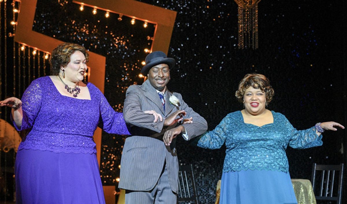 Elizabeth Ann Gray, Chris Joseph, Tammie Harris at 