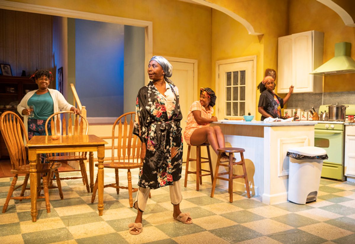 Jazzma Pryor, Velma Austin, Demetra Dee and Jasmine Cheri Rush at 