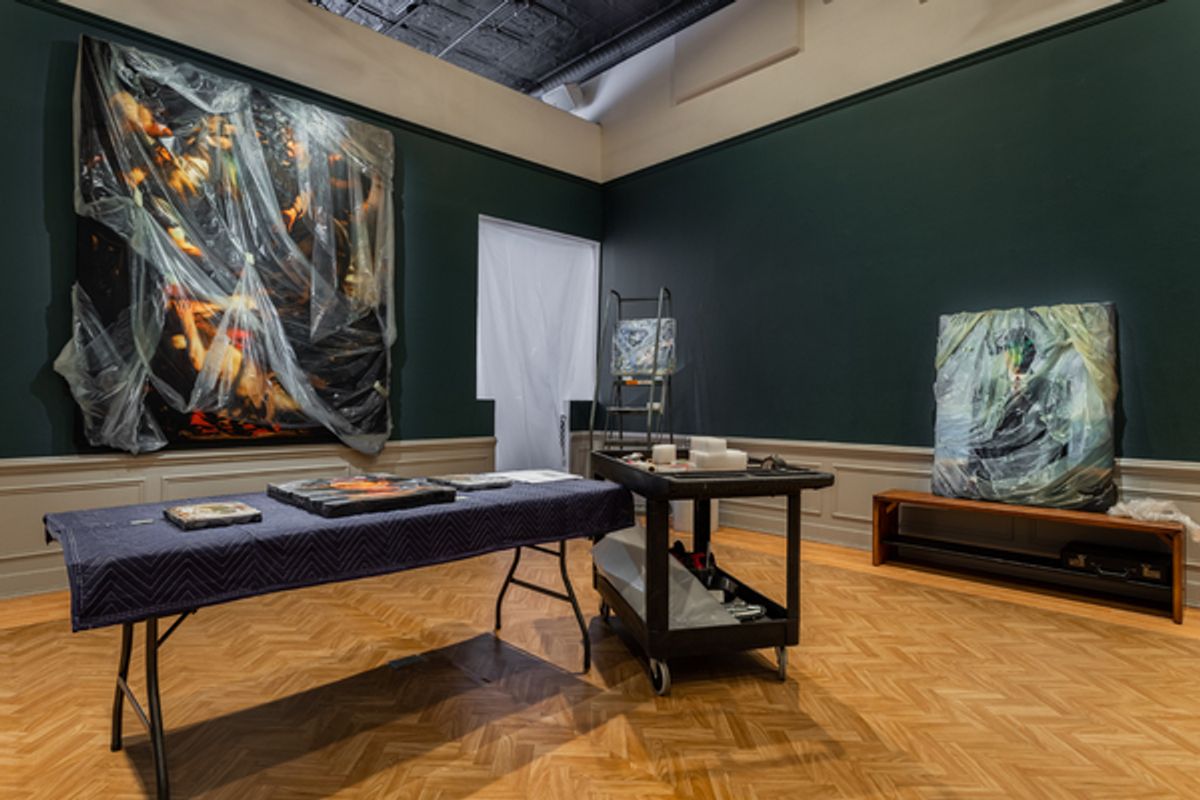 Private Collection / Closed for Installation at Photos: First Look at David Korins' Immersive Art Installation PRIVATE COLLECTION / CLOSED FOR INSTALLATION