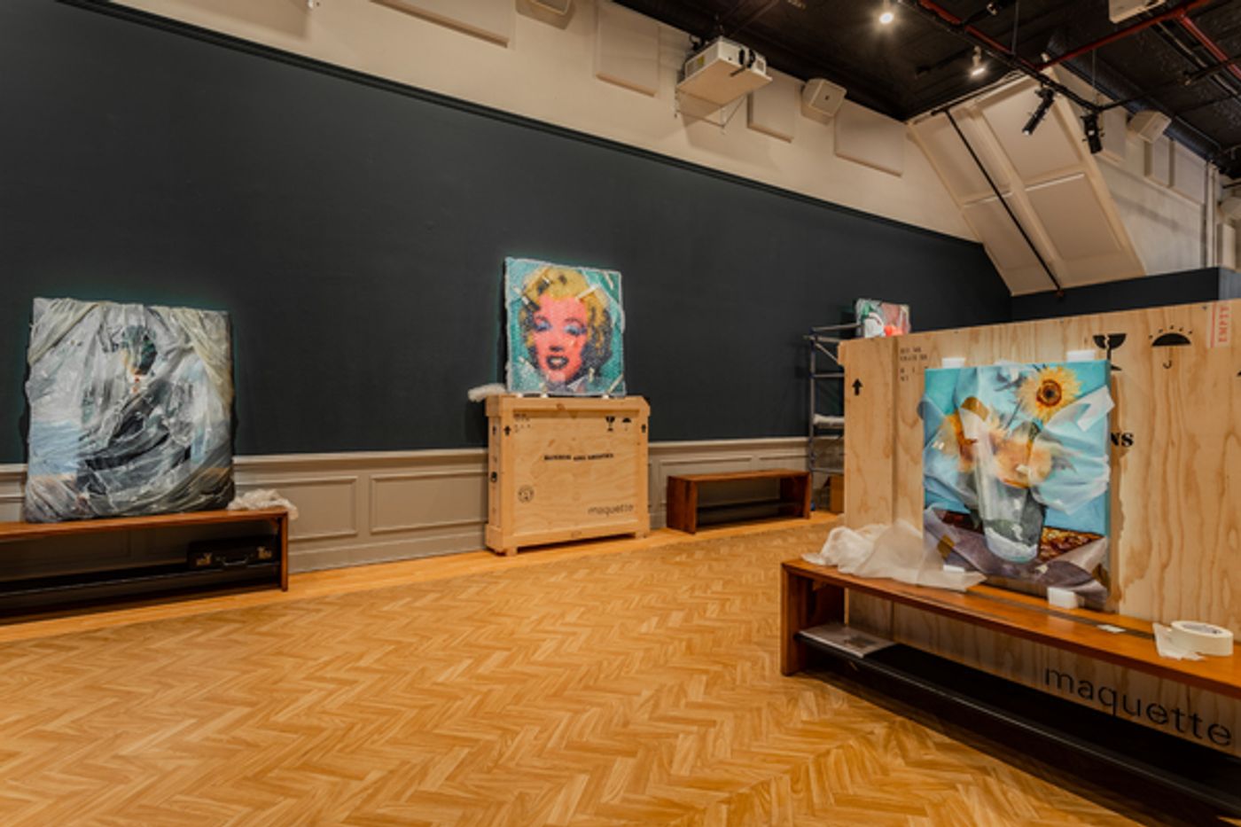 Photos: First Look at David Korins' Immersive Art Installation PRIVATE COLLECTION / CLOSED FOR INSTALLATION  Image