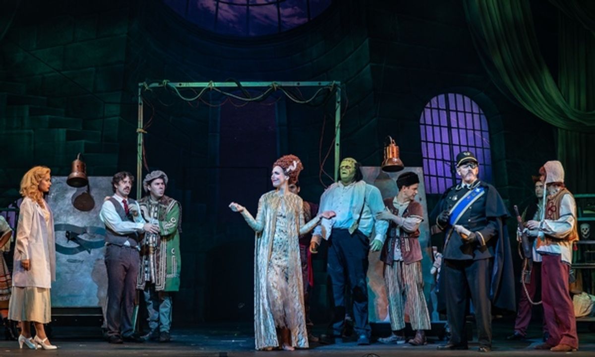 Company of Young Frankenstein at Photos: Exclusive Look at Sally Struthers, A.J. Holmes, and More in YOUNG FRANKENSTEIN at the La Mirada Theatre