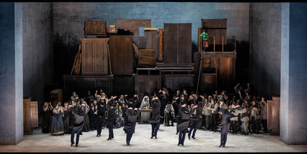 Company of Fiddler on the Roof at Photos: First Look at Lyric Opera of Chicago's FIDDLER ON THE ROOF with Steven Skybell, Debbie Gravitte, and More