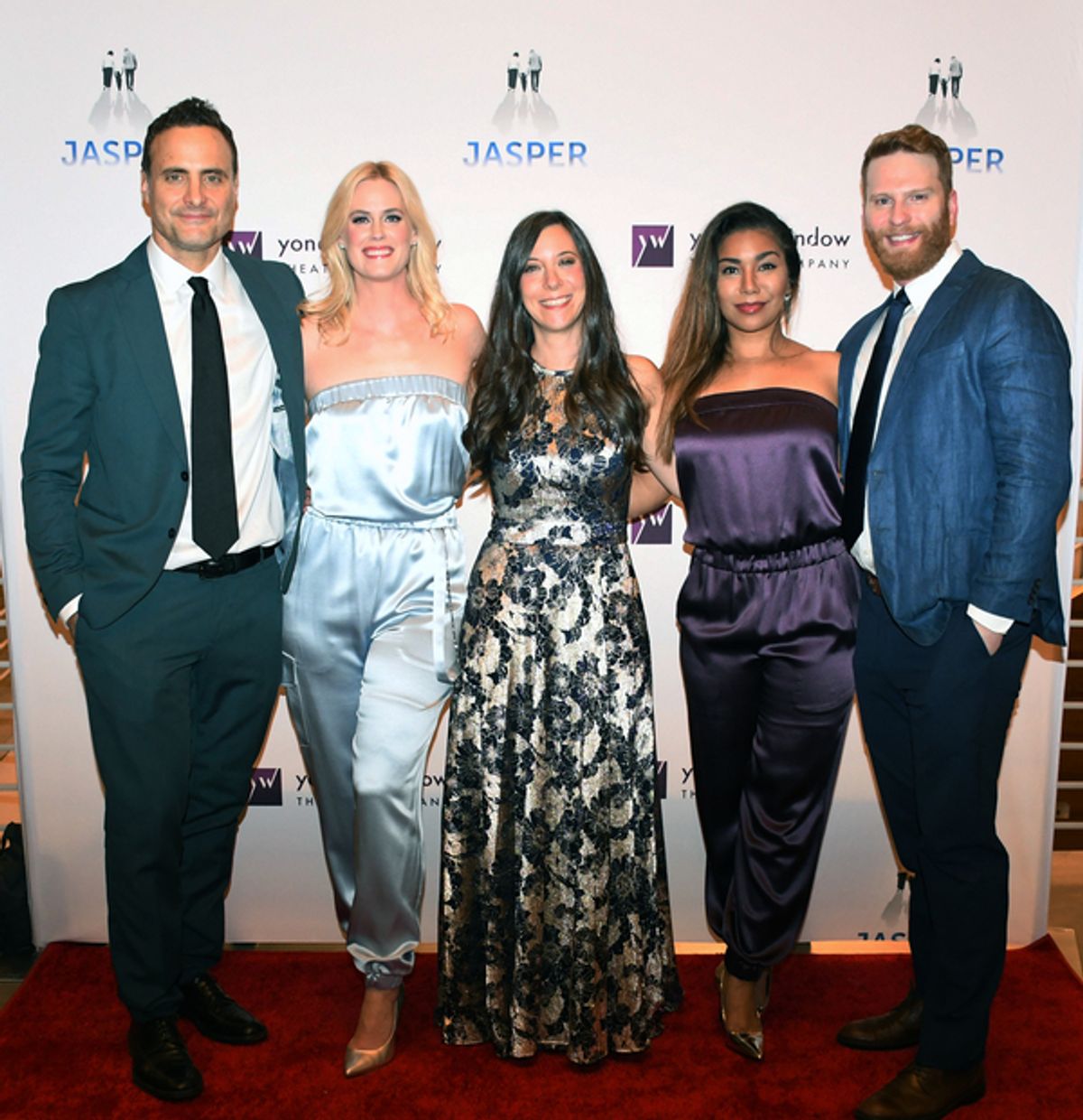 Dominic Fumusa, Abigail Hawk, Katie McHugh, Jessica Pimentel, Grant MacDermott at 
