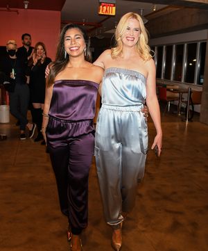 Jessica Pimentel and Abigail Hawk @ BroadwayWorld Jessica Pimentel and Abigail Hawk Photo