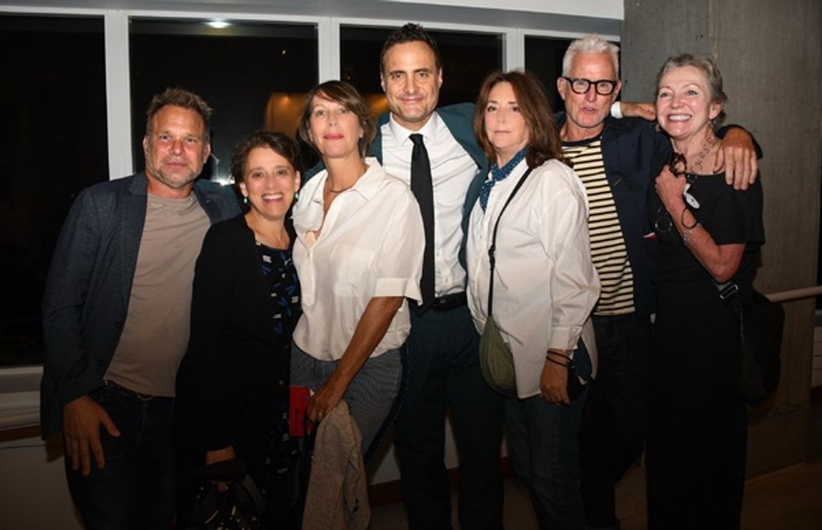 Norbert Leo Butz, Judy Kuhn, Illana Levine, Dominic Fumusa, Talia Balsam, John Slattery, and Julie White at 