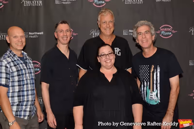 Music Director Sarah Wussow with members of the band that includes- Rich Adams, Gary  Photo