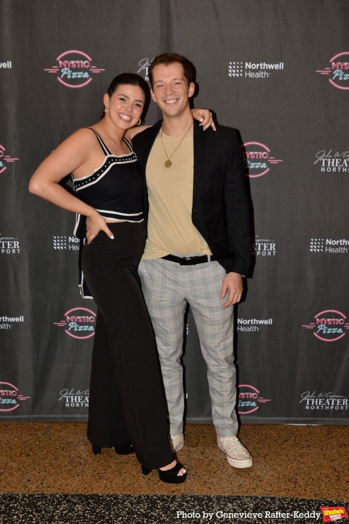 Brooke Sterling and Corbin Payne at Photos: MYSTIC PIZZA Opens at The John W. Engeman Theater Northport