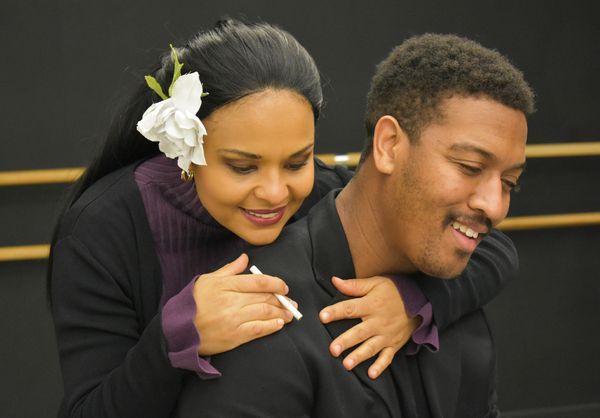 Danielle Herbert & Nygel D. Robinson Photo