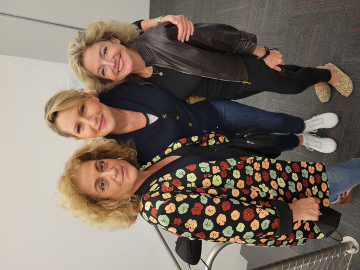 Mary Testa, Luba Mason, Allison Frasier at 