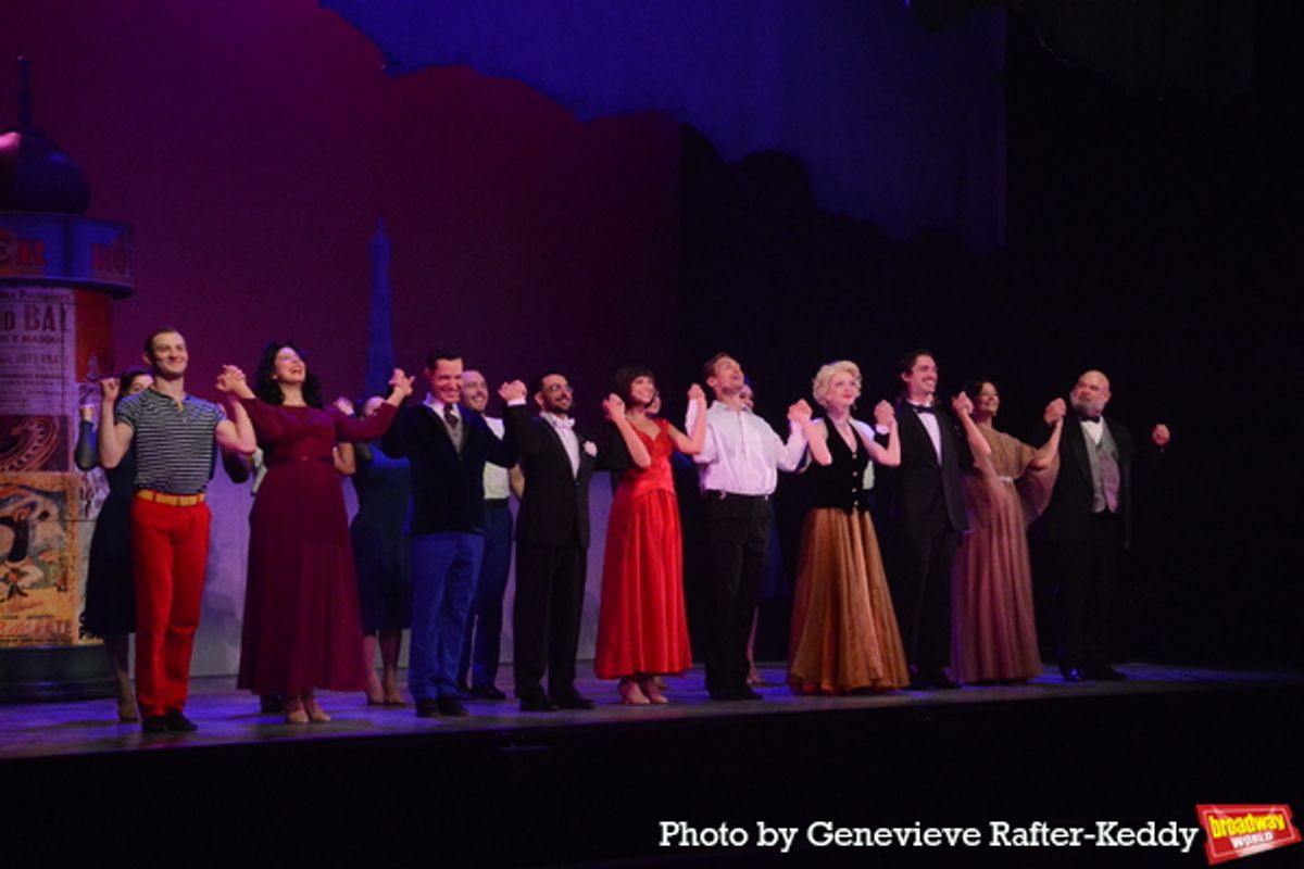 The Cast of An American in Paris that includes-Erika Amato, Maci Arms, Elizabeth Brady, David Scott Curtis, Spencer Dean, Courtney Echols, Steven Gagliano, Olivia Gjurich, Brandon Haagenson, Cameron Hah, Gigi Hausman, Helen Krushinski, Max Kuenzer, Taylor Kurtz, Grace Lemieux, Aiden Pressel, Drew Reese, Lucas Ryan, Rashawn Sangster and Jacob Ben-Shmuel at 