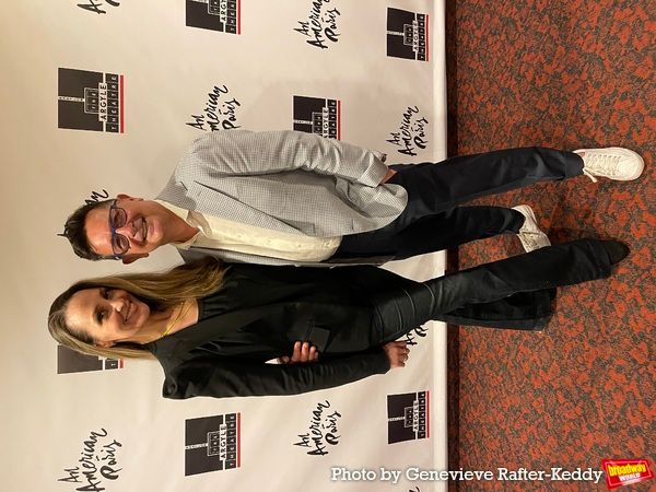 Shannon Lewis (Choreographer and Co-Director) and Evan Pappas (Artistic Director and  Photo