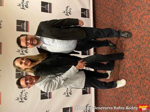 Evan Pappas, Shannon Lewis and Michael Cassara (Casting Director) @ BroadwayWorld Evan Pappas, Shannon Lewis and Michael Cassara (Casting Director) Photo