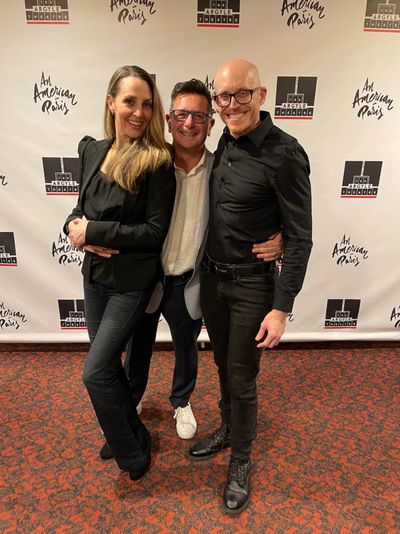Shannon Lewis, Evan Pappas and Christopher D. Littlefield (Music Director/ Conductor) Photo
