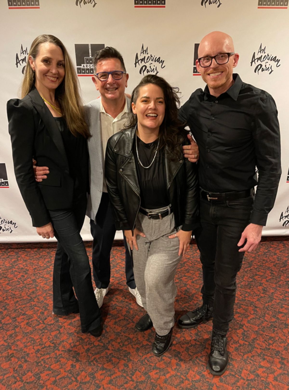 Shanon Lewis, Evan Pappas, Sarah Goodman (Sound Design) and Christopher D. Littlefield at 