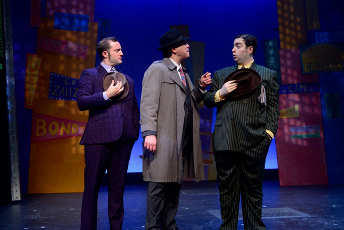 Aaron Mor, Angelo Dibiase, Finn MacDevitt at Photos: First Look at Theatre Three's GUYS AND DOLLS