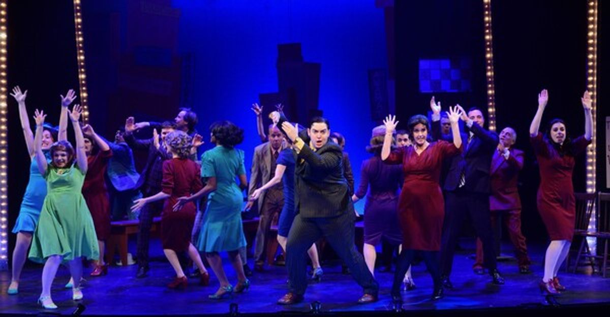 Finn MacDevitt and cast at Photos: First Look at Theatre Three's GUYS AND DOLLS