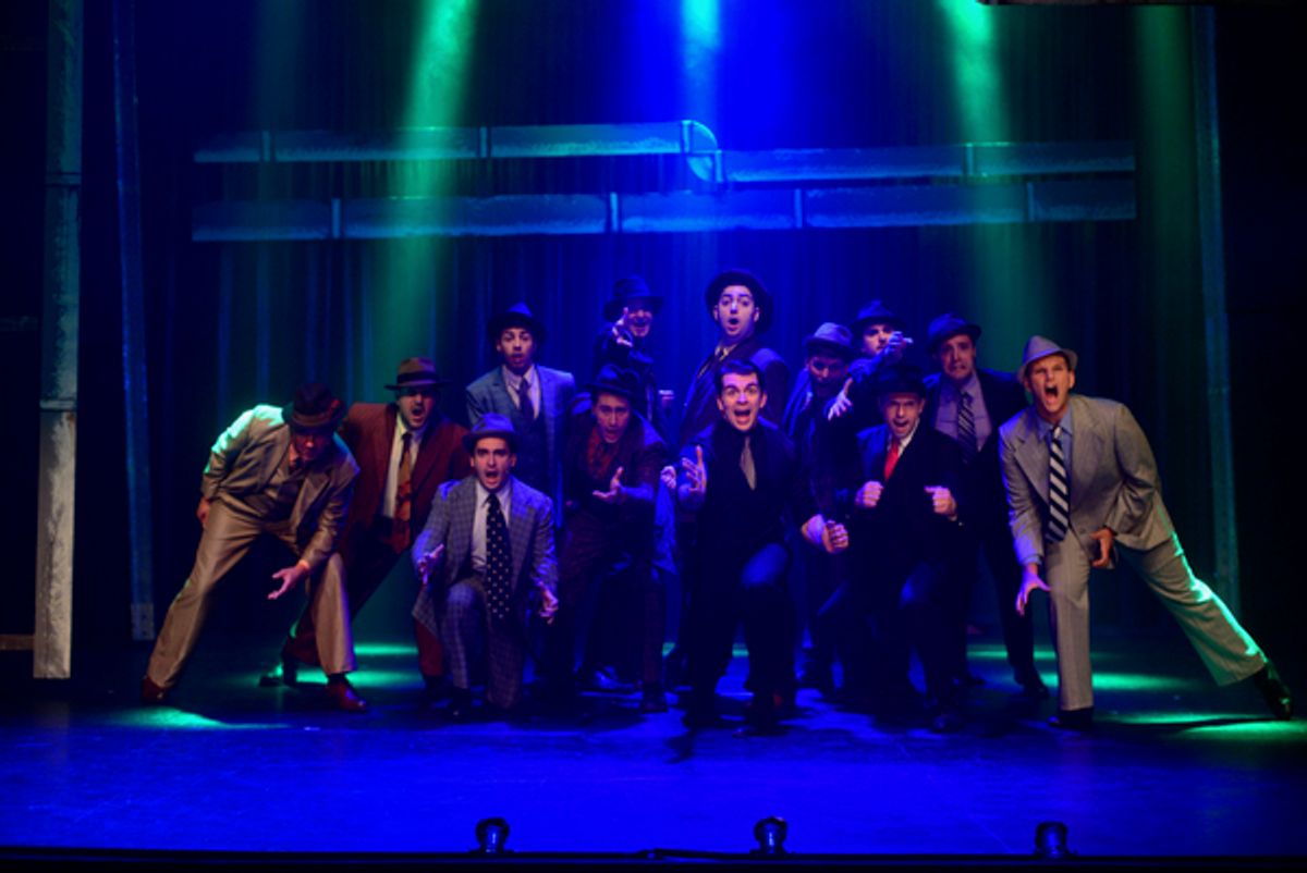 Kevin Shaw and cast at 