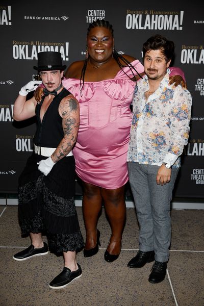 From left, cast members Hennessy Winkler, Sis and Benj Mirman  Photo