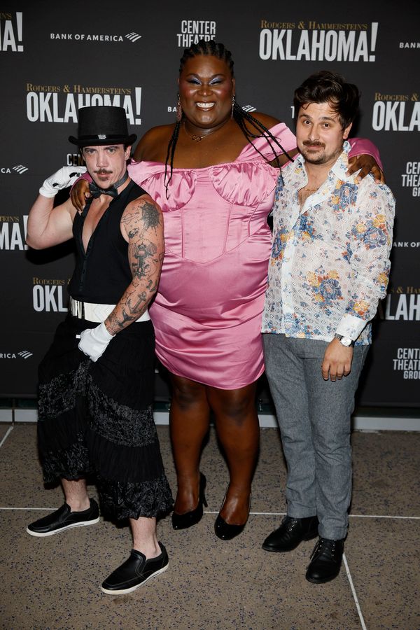 From left, cast members Hennessy Winkler, Sis and Benj Mirman  Photo