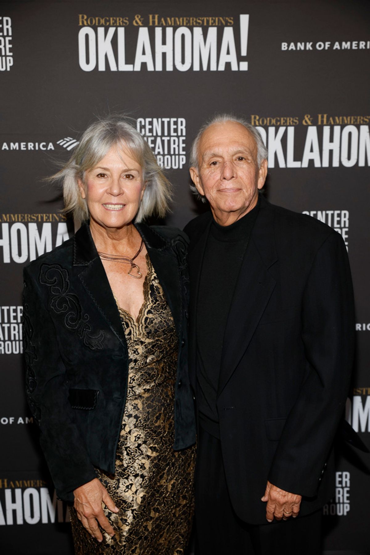 From left, Kathy Ramos and actor Rudy Ramos  at 