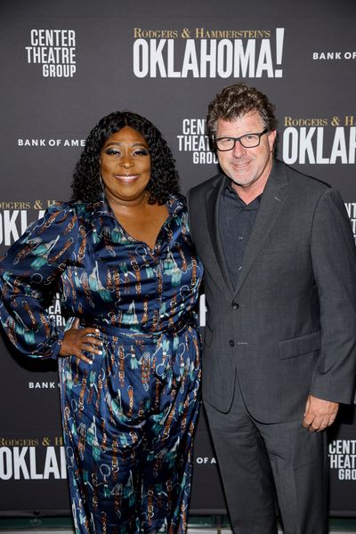 From left, comedian Loni Love and guest  Photo