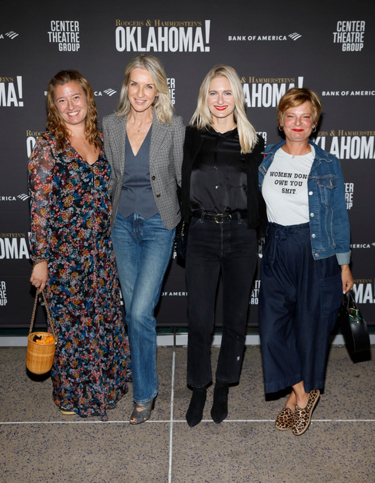 From left, Sorel Carradine, actor Ever Carradine, Caitlyn Carradine and actor Martha Plimpton at 