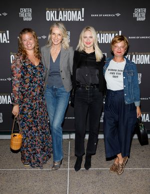 From left, Sorel Carradine, actor Ever Carradine, Caitlyn Carradine and actor Martha  Photo