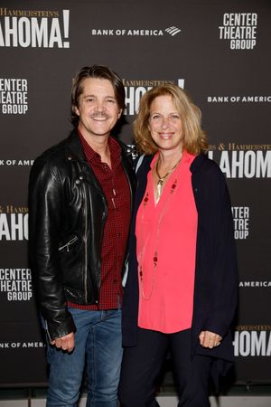 From left, actor Jonathan Del Arco and guest  Photo