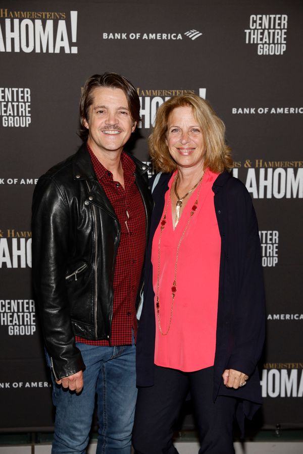From left, actor Jonathan Del Arco and guest  Photo
