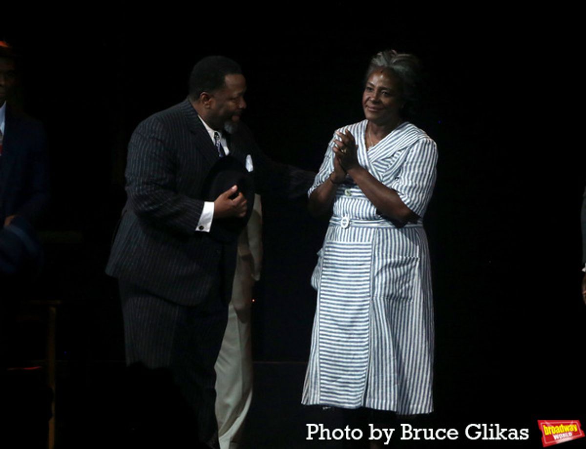 Wendell Pierce and Sharon D. Clarke  at 