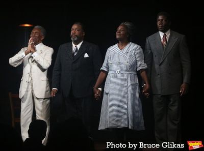 André De Shields, Wendell Pierce, Sharon D. Clarke and McKinley Belcher III  Photo