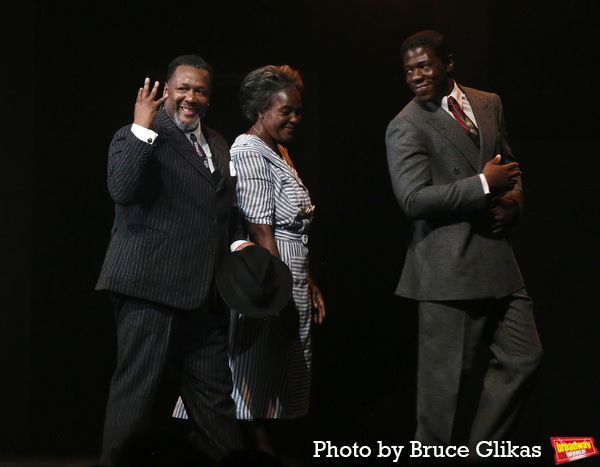 Wendell Pierce, Sharon D Clarke and McKinley Belcher III Photo