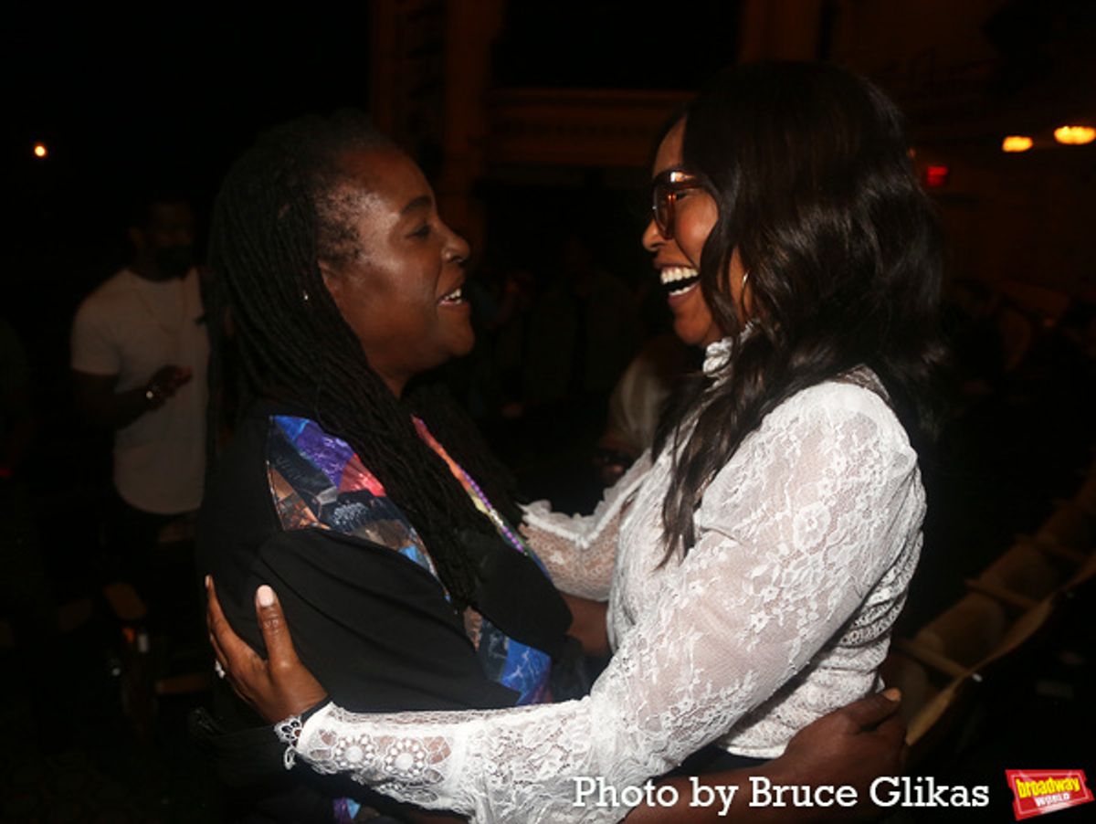 Sharon D. Clarke and Angela Bassett  at 