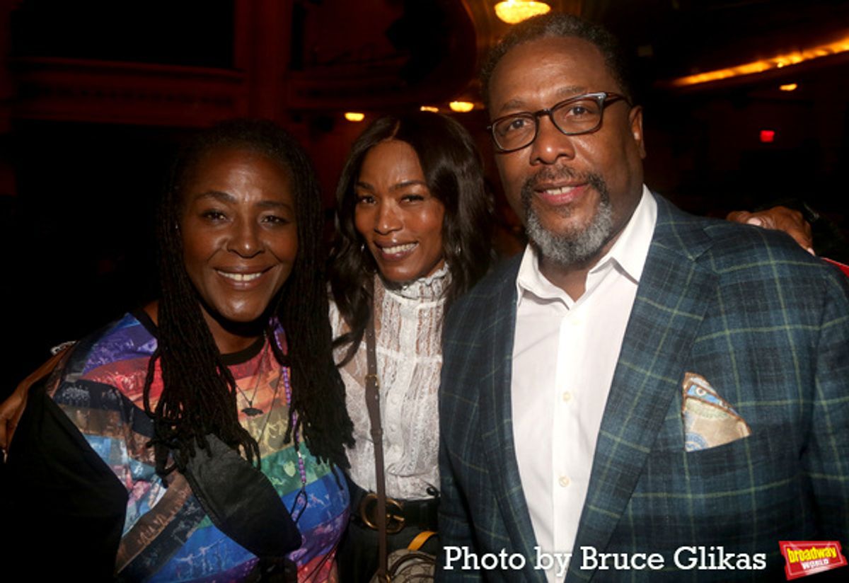 Sharon D. Clarke, Angela Bassett and Wendell Pierce at 