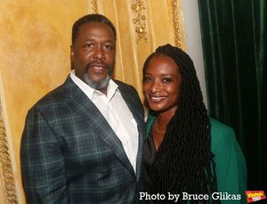 Wendell Pierce and Erika Woods @ BroadwayWorld Wendell Pierce and Erika Woods Photo