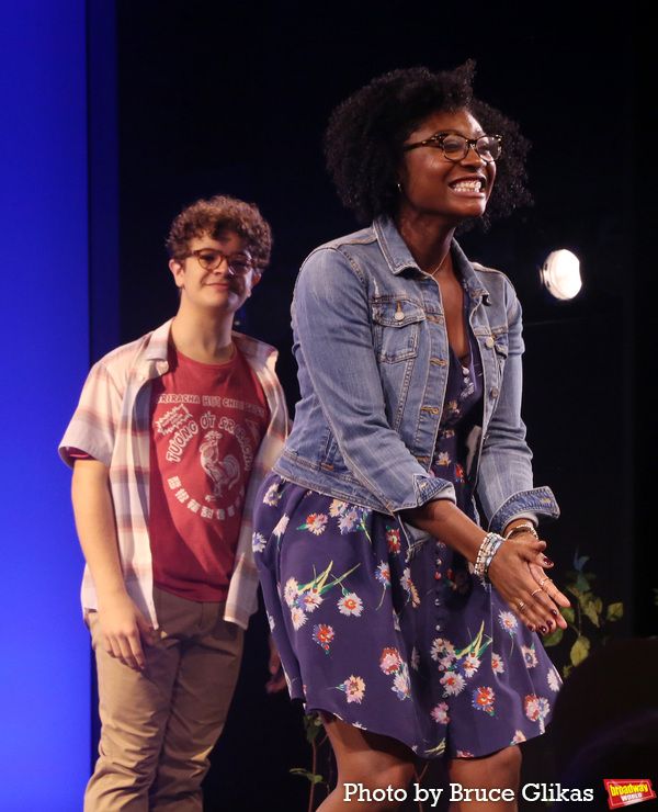 Gaten Matarazzo and Ciara Alyse Harris Photo