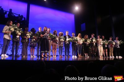 Producer Stacey Mindich with The Cast & Understudies of "Dear Evan Hansen" Photo