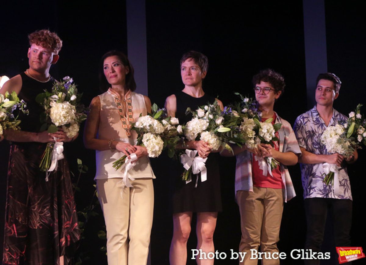 Matthew Edward Kemp, Ann Sanders, Jane Pfitsch, Gaten Matarazzo and Josh Strobl at 