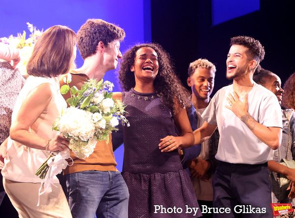 Ann Sanders, Andrew Barth Feldman, Lorna Courtney, Sky Lakota-Lynch and Jordan Fisher Photo