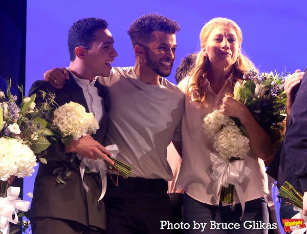 Mateo Lizcano, Jordan Fisher and Jessica Phillips  Photo