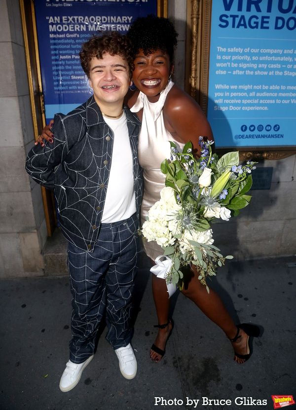 Gaten Matarazzo and Ciara Alyse Harris Photo