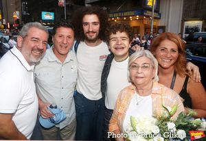Gaten Matarazzo and his family @ BroadwayWorld Gaten Matarazzo and his family Photo
