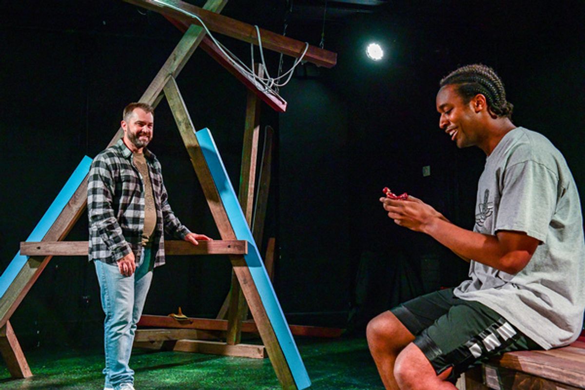 Adam Thatcher and Nolan Robinson at Photos: Get a First Look at ST. SEBASTIAN World Premiere Presented by Refracted Theatre Company