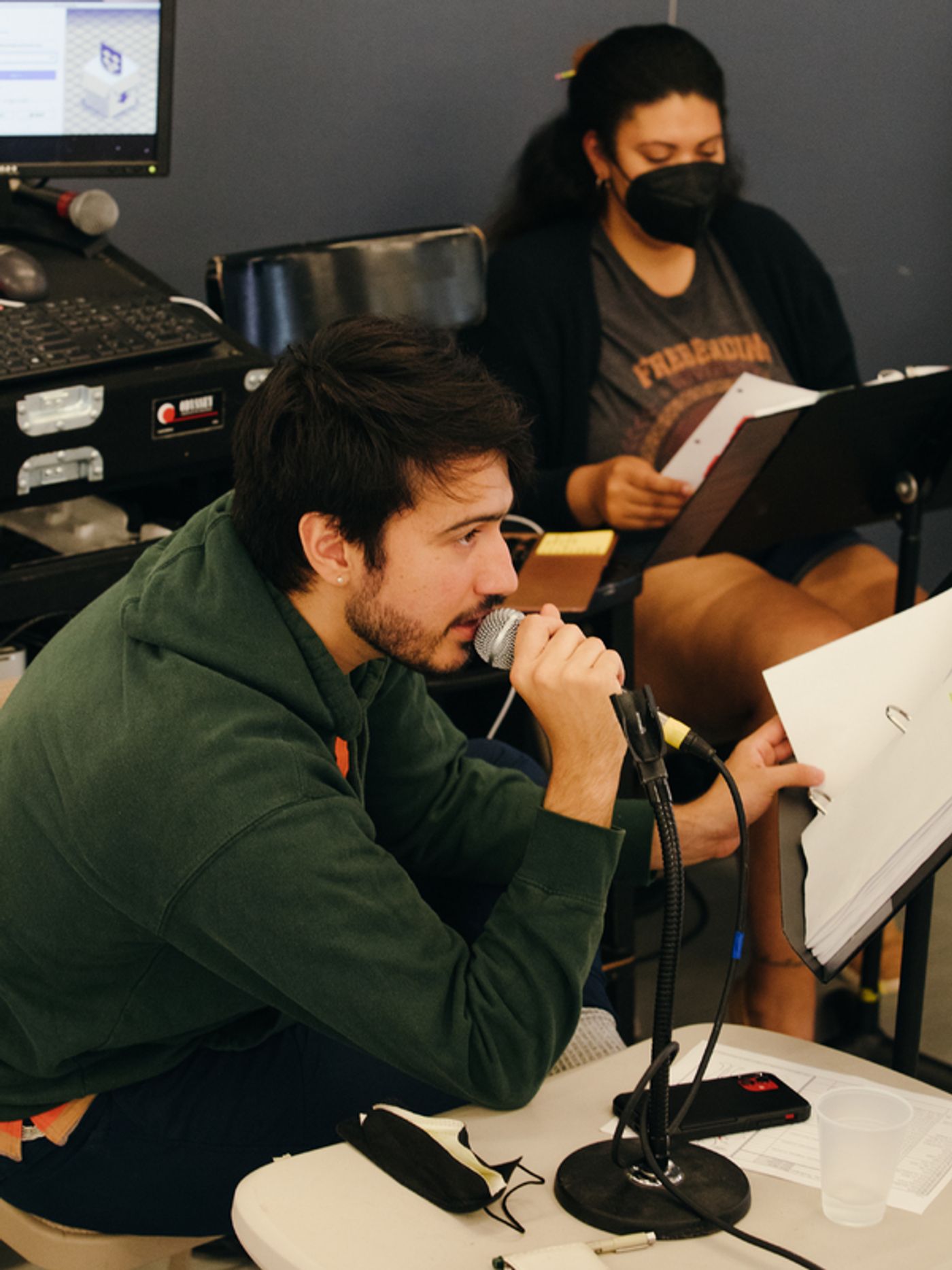 Photos: See Linda Lavin, Daniel K. Isaac & More in Rehearsals for YOU WILL GET SICK at Roundabout Theatre Company  Image