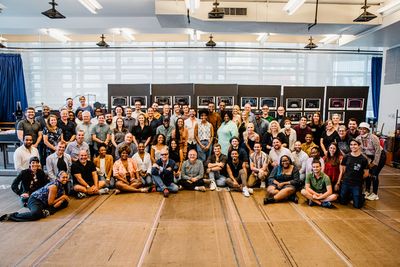 The full company and creative team Photo