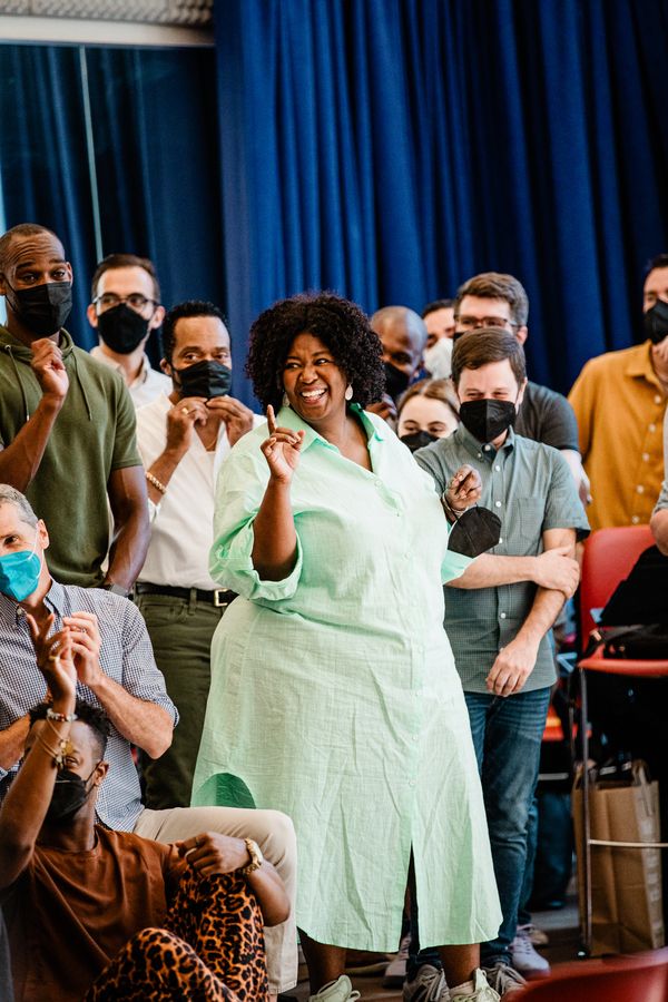 Photos: See Christian Borle, Adrianna Hicks, J. Harrison Ghee & More in Rehearsals for SOME LIKE IT HOT — photo 4 of 11