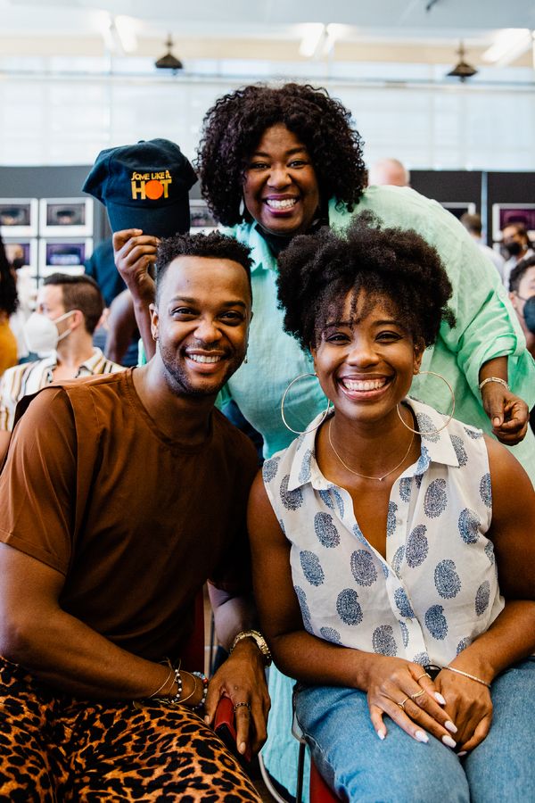 Photos: See Christian Borle, Adrianna Hicks, J. Harrison Ghee & More in Rehearsals for SOME LIKE IT HOT — photo 1 of 11