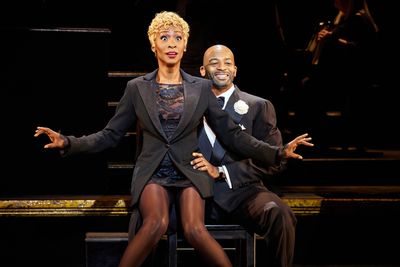 Angelica Ross, Brandon Victor Dixon Photo