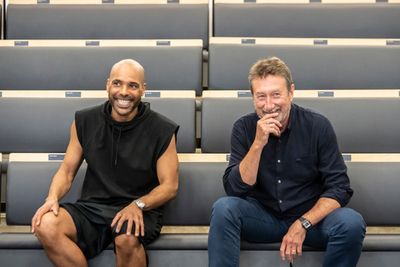 Benoit Swan Pouffer and Steven Knight Photo