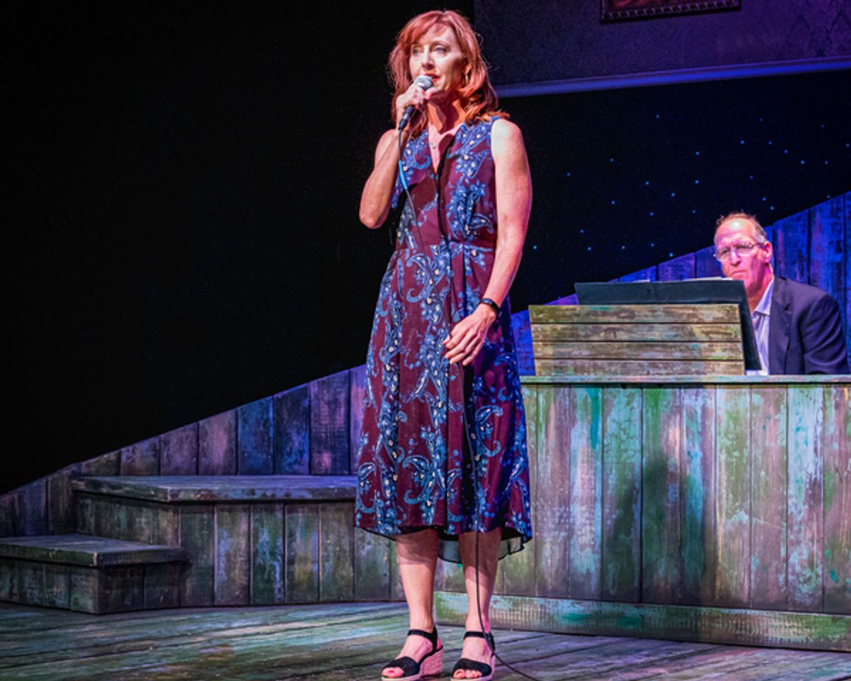 Featured entertainers Rita Harvey and Neil Berg at 